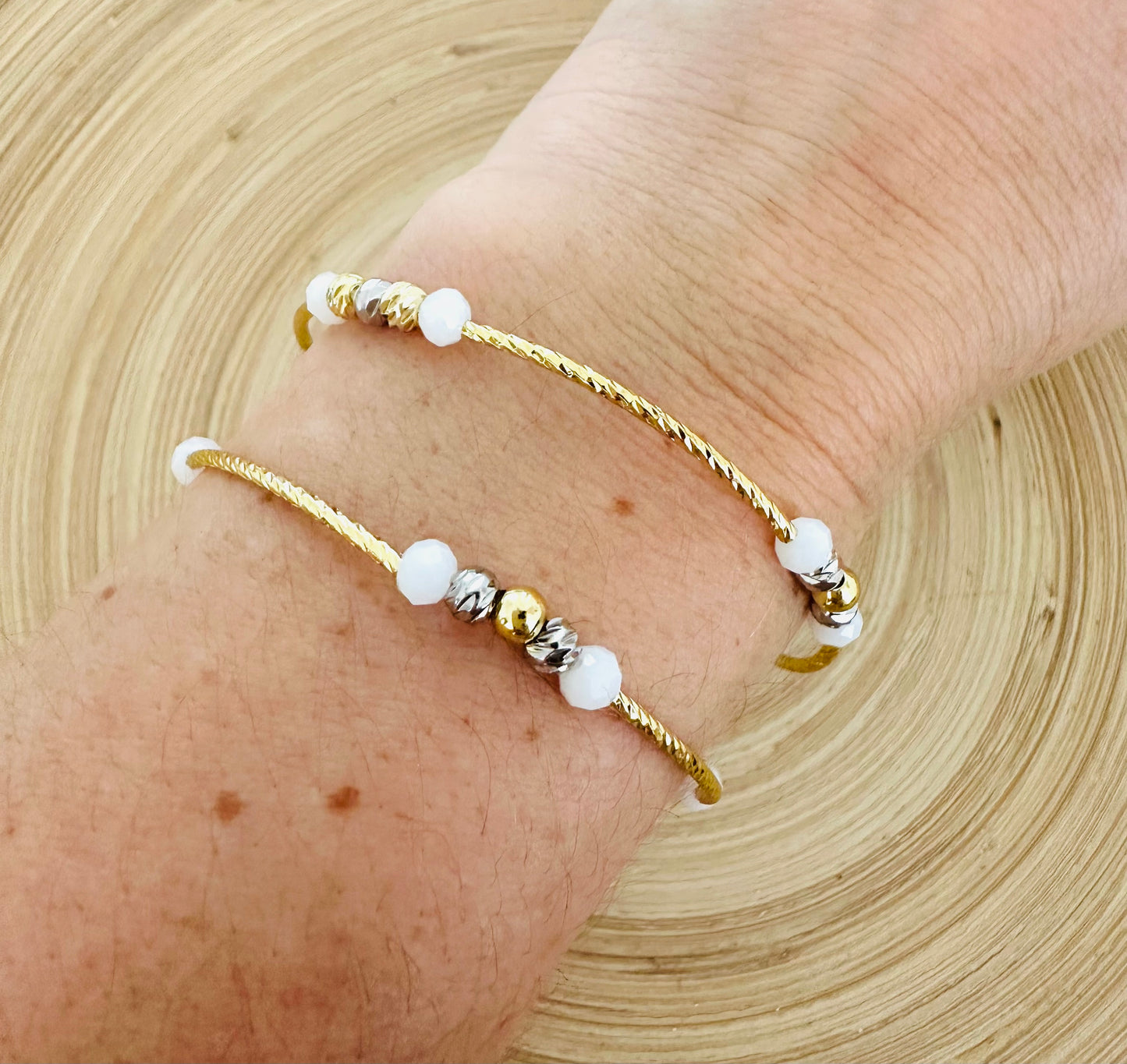 Gold /Silver bracelet set