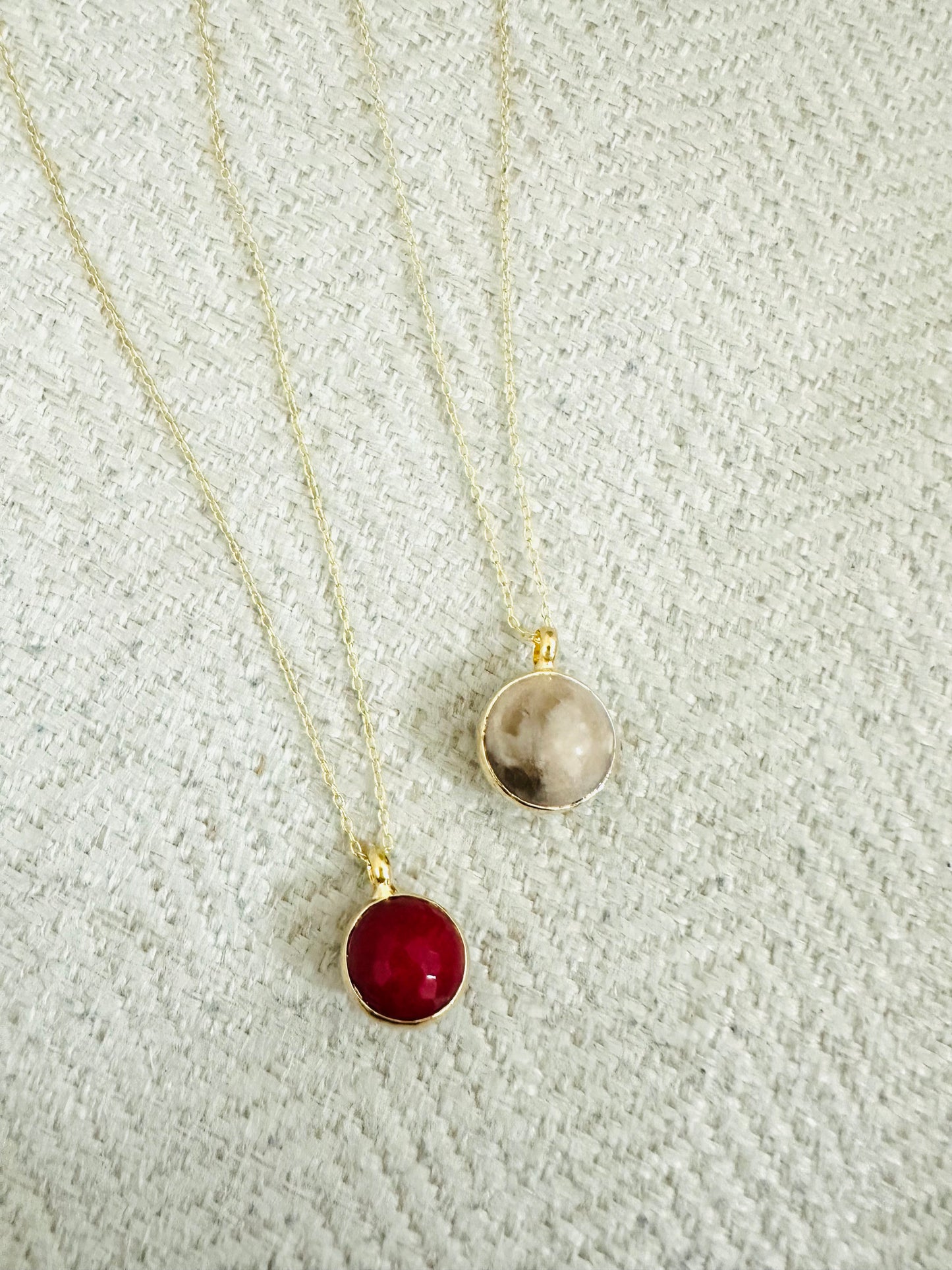 Ball Pendant Chain Necklace