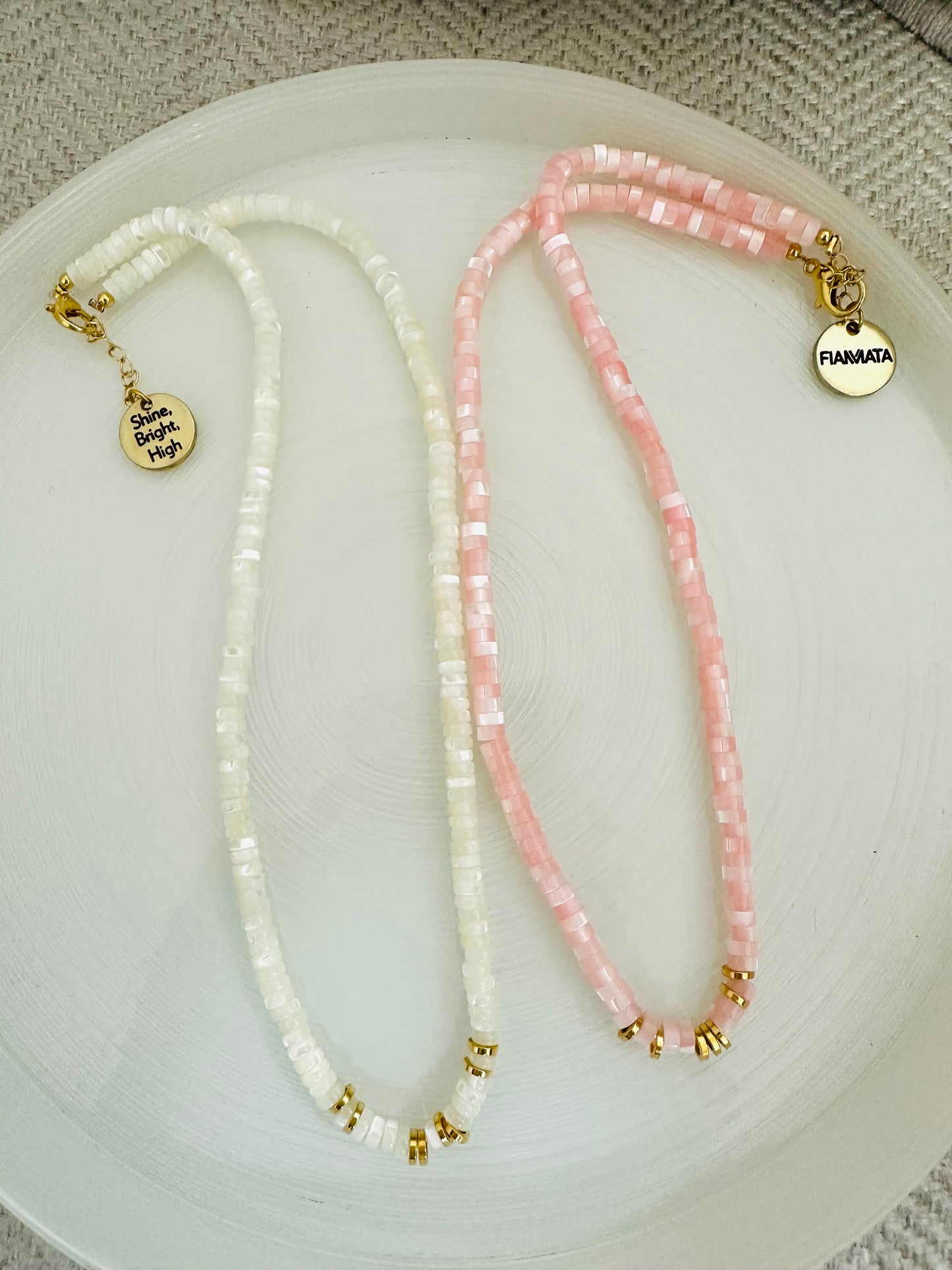 Fiammata Nacar Necklace