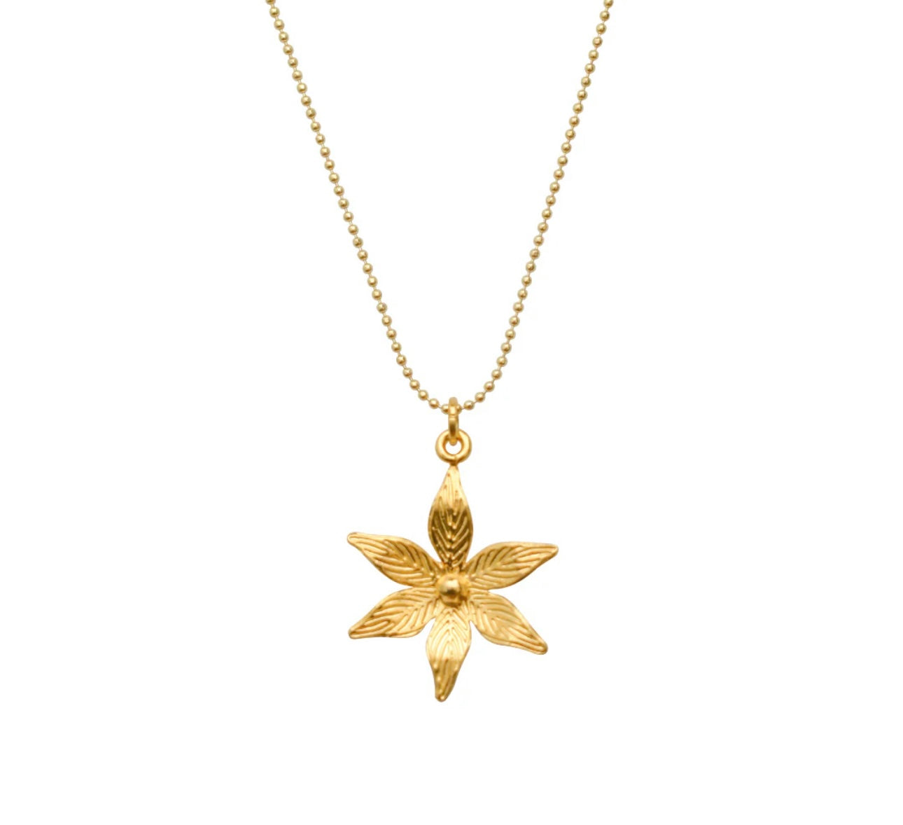 Lirio Chain Necklace - Gold Plated