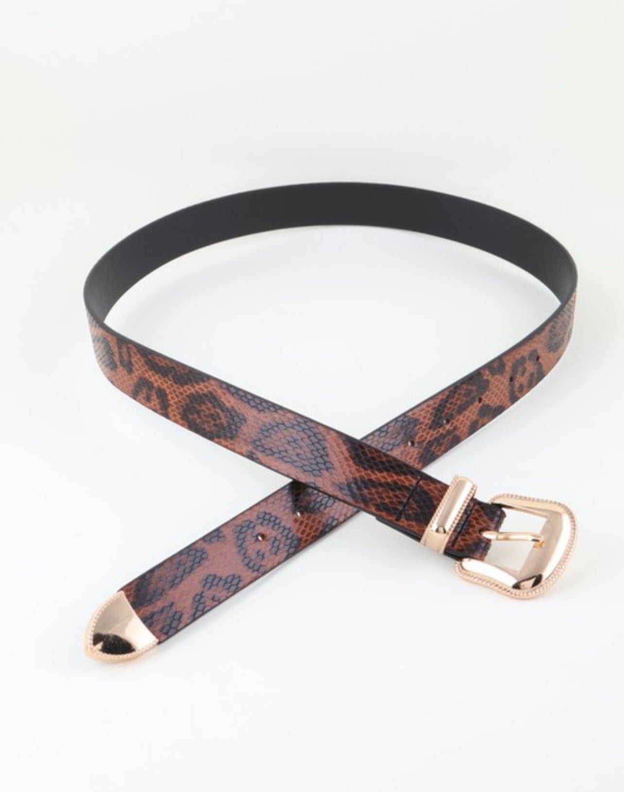 Leopard belt