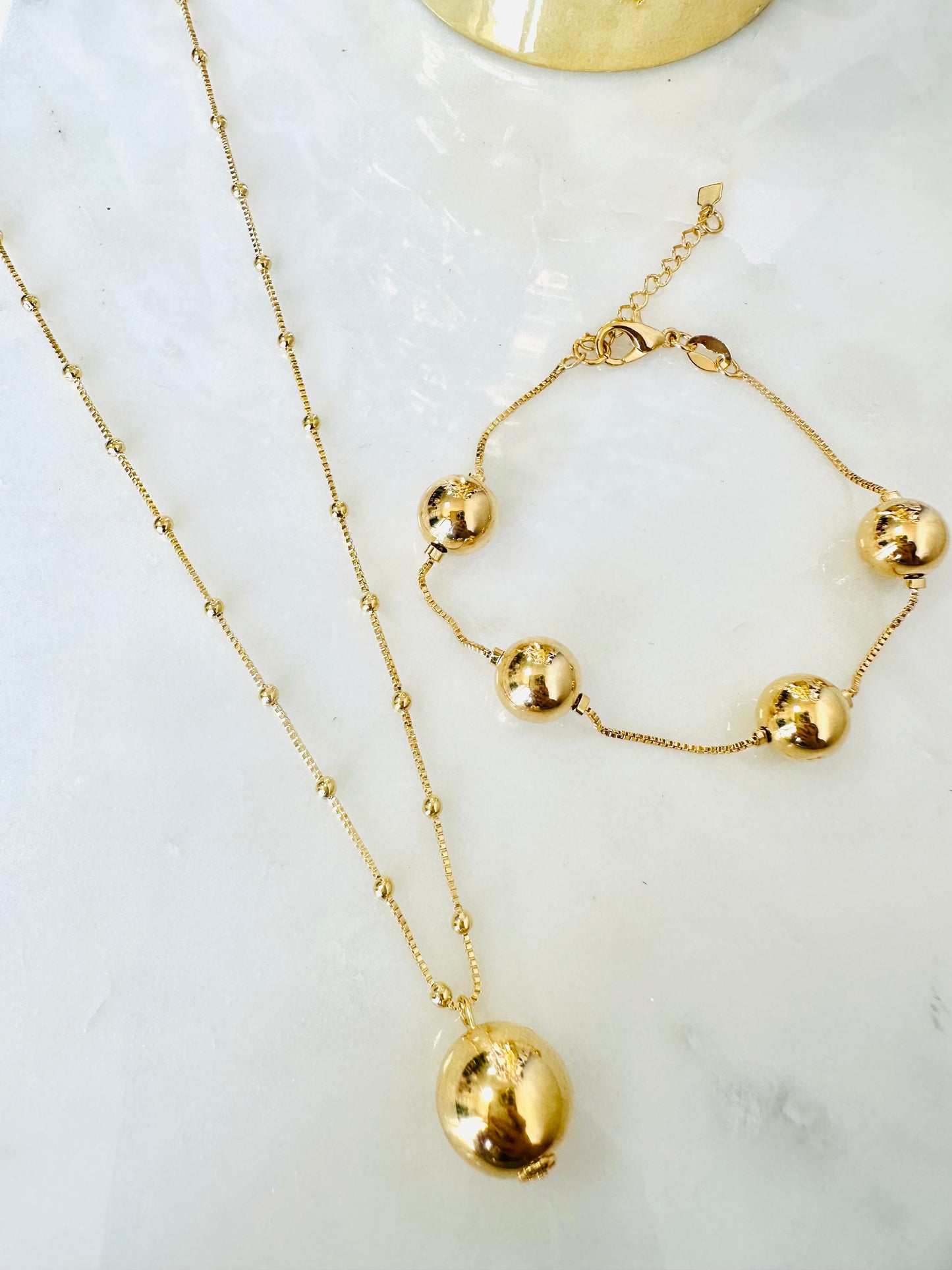 Zarette Necklace+ Bracelet