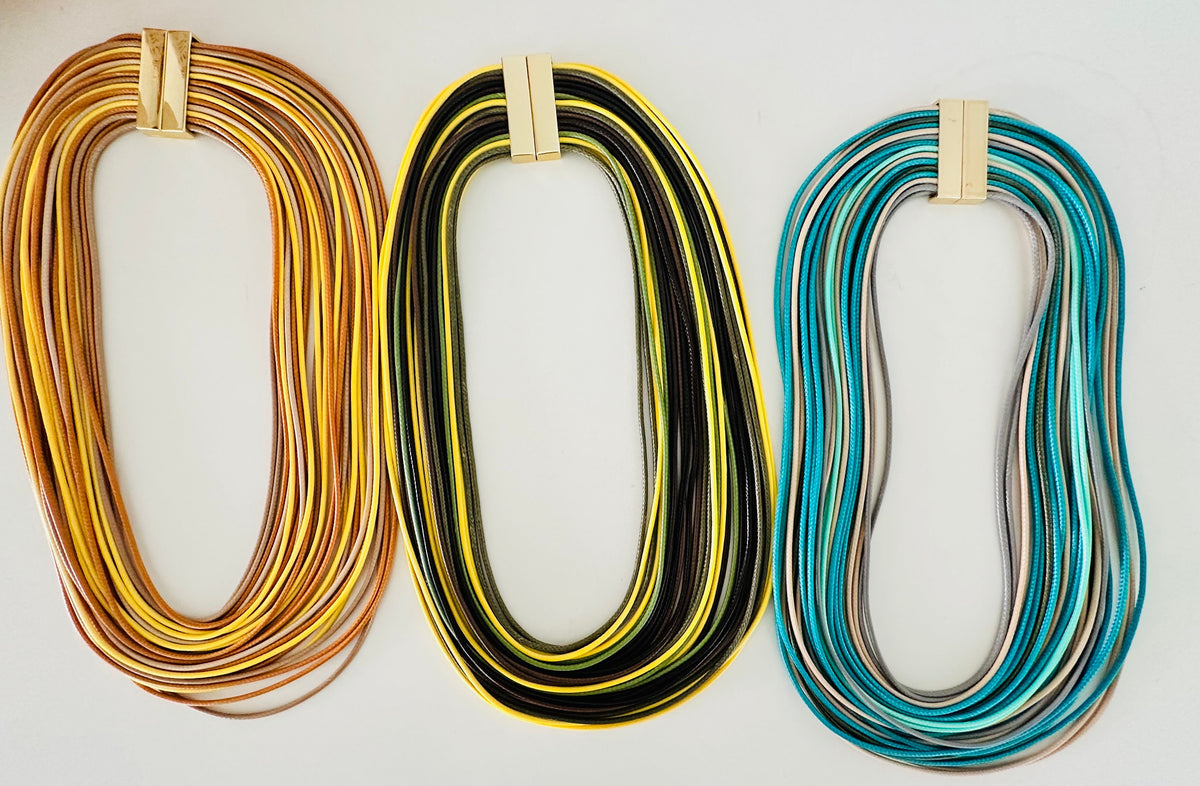 Multi Layers Cord Necklace