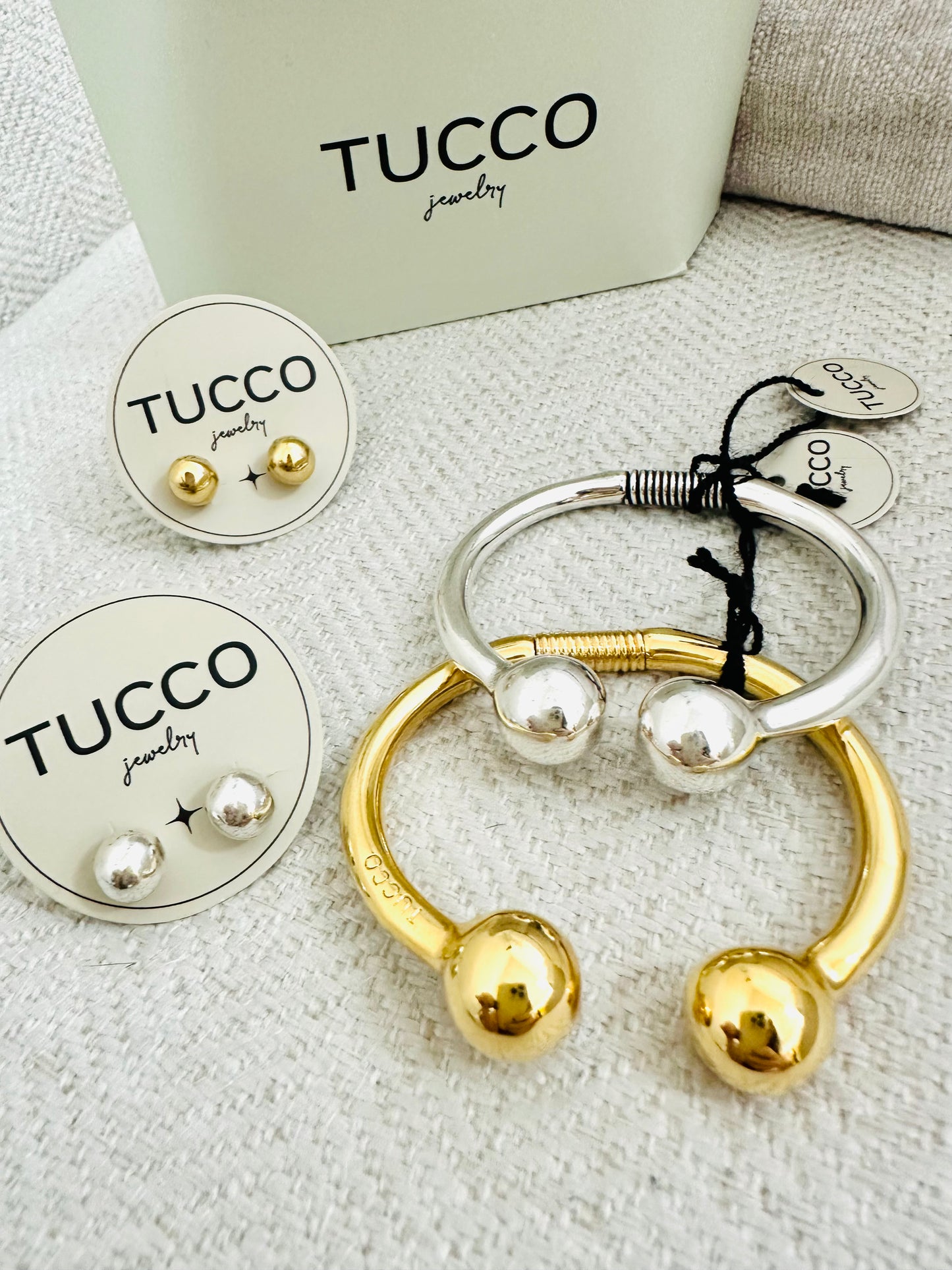 Silver plated Stud Earrings