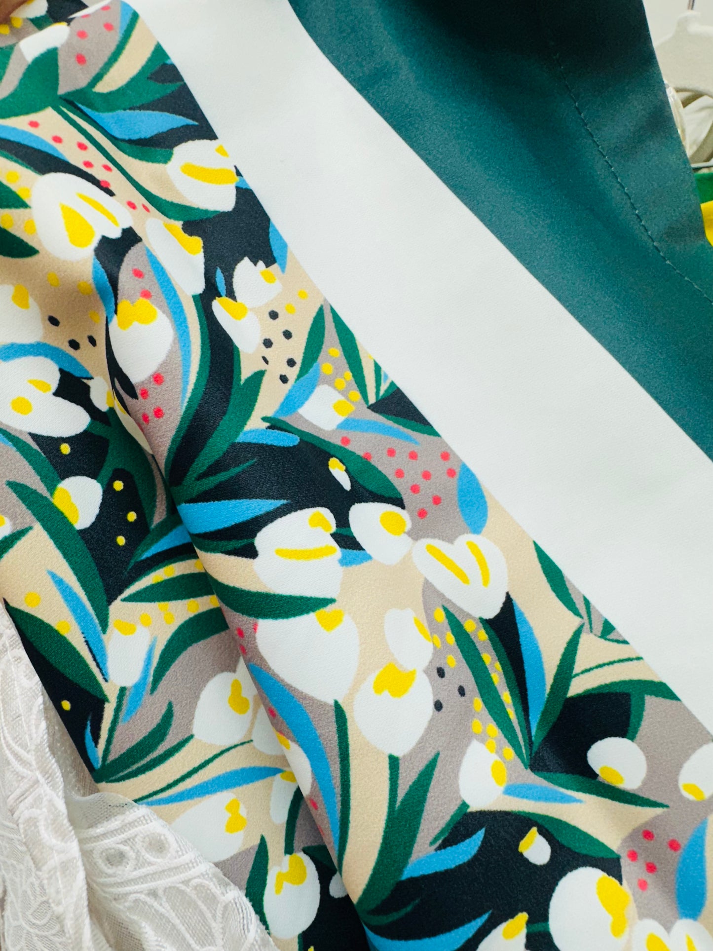 Green Print Palazzo By. Gracia