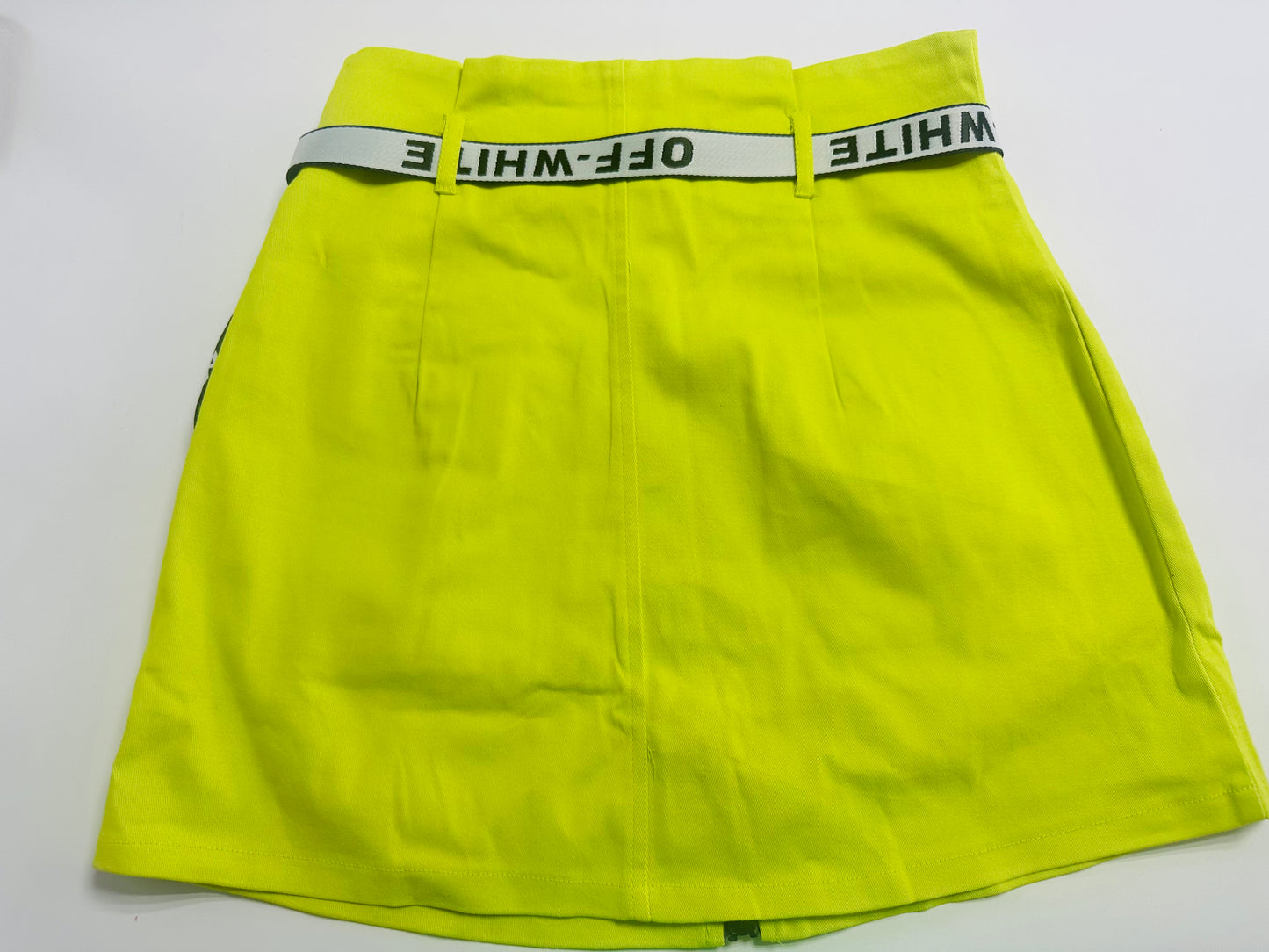 Neon Cargo Skirt