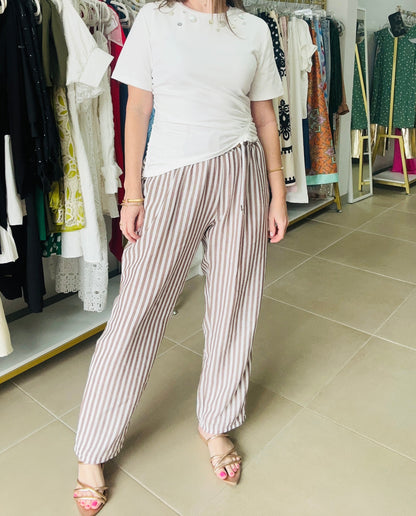 Mocha Stripes Pants