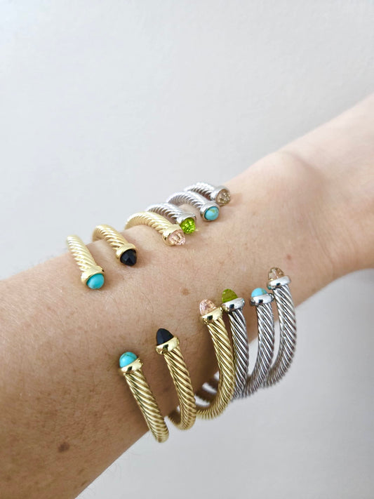 Color Stone Twisted Bagles