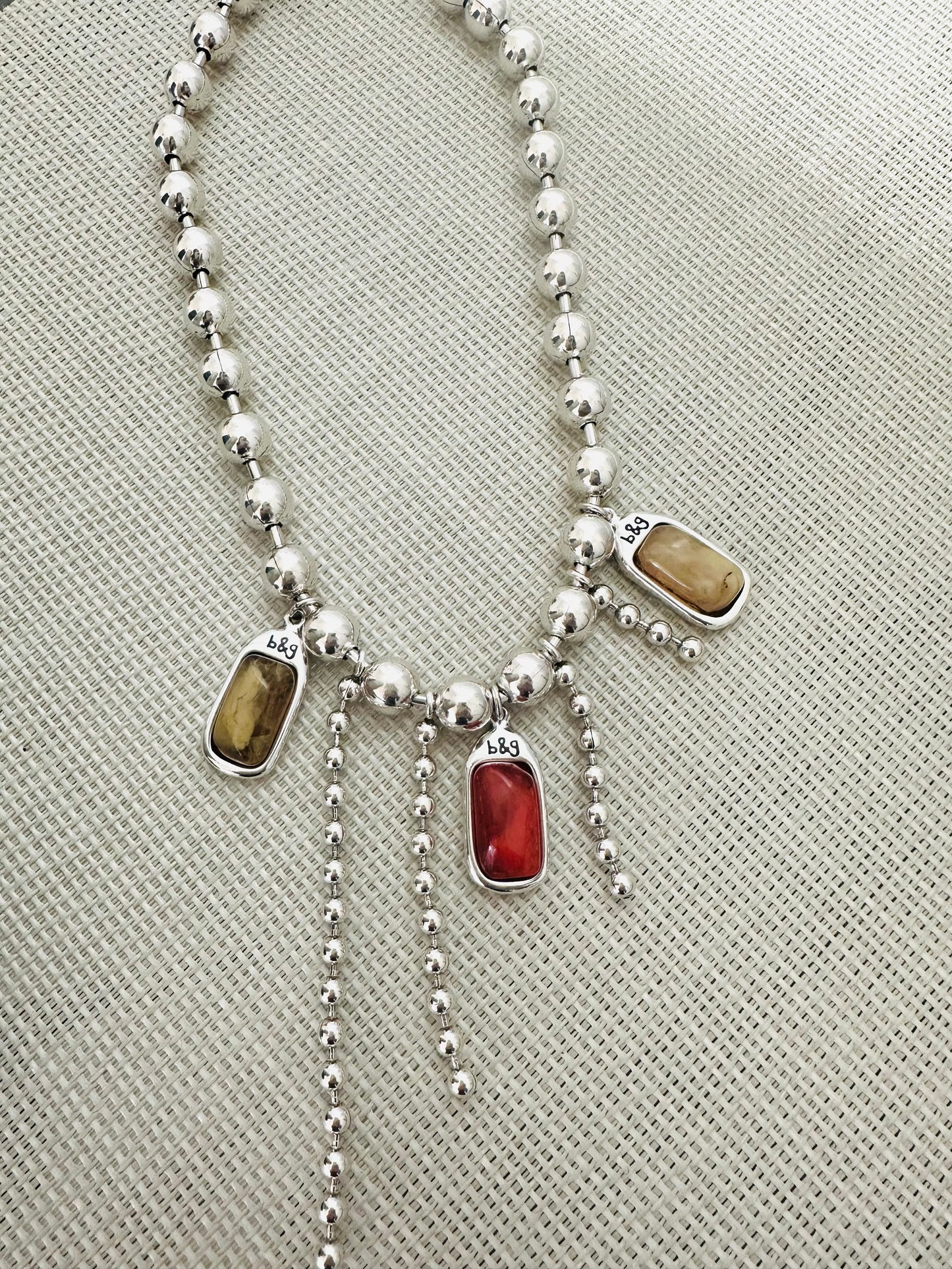 Aurora Silver Necklace