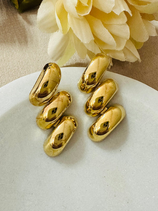 Gold Trina Earrings