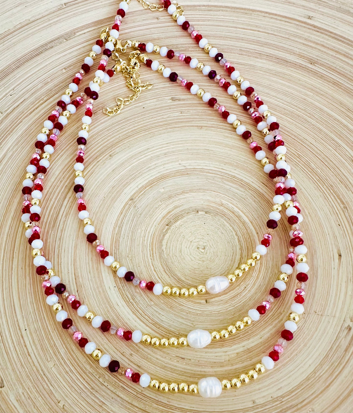 Valentine Pearl Short Neckace