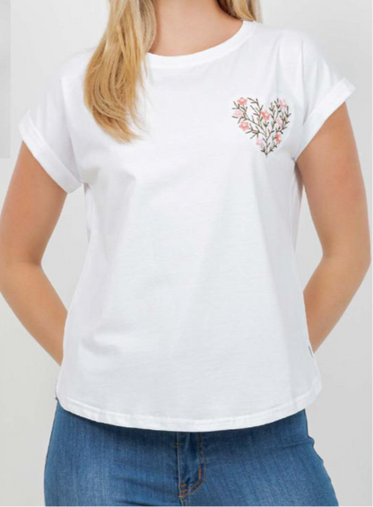 Bloom Heart Tshirt