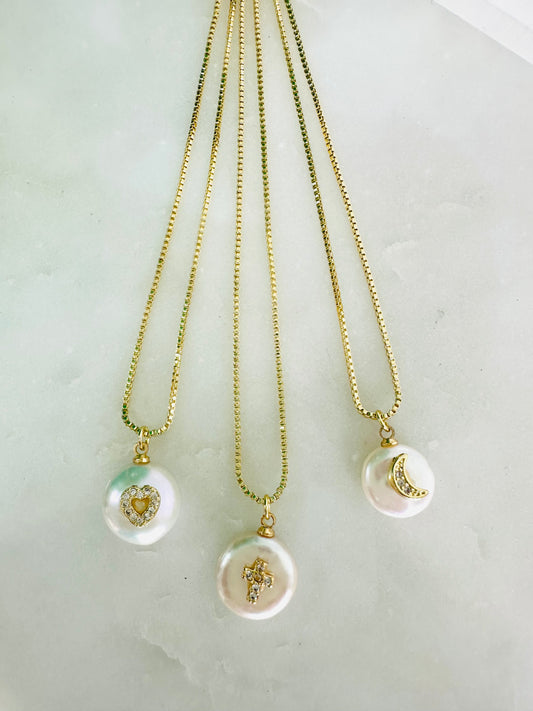 Pearl Pendant Necklace