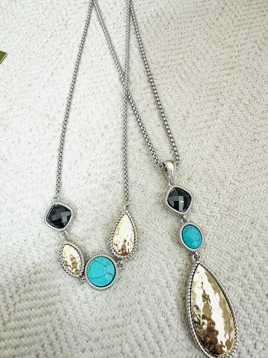 Silver Fashion  Necklace