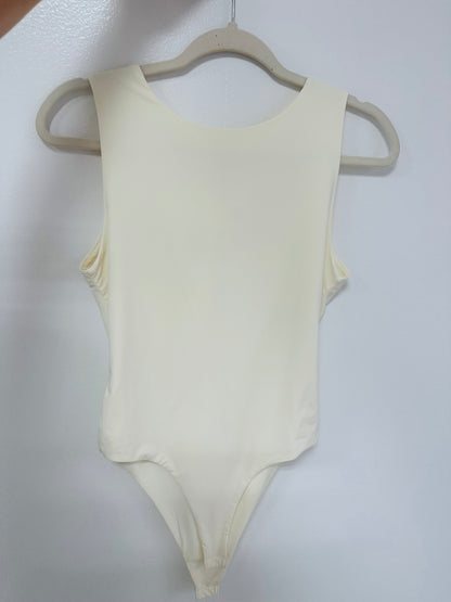 Cream bodysuit