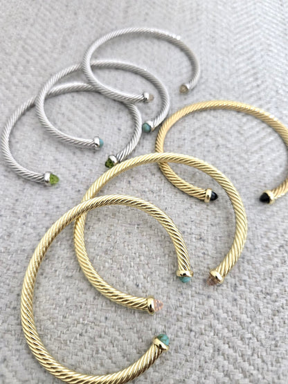 Color Stone Twisted Bagles