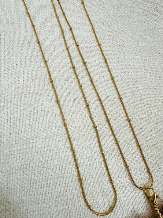 Stainless Steel Dots Chain Necklace