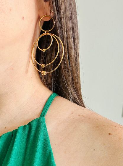 Juliette Circles  Earrings