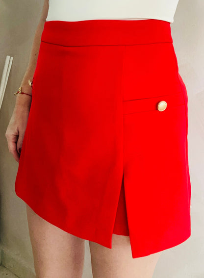 Red Skort