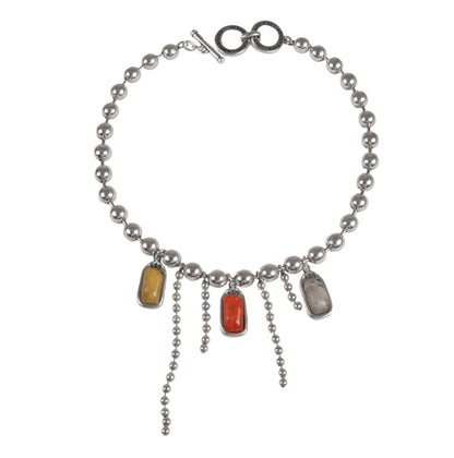 Aurora Silver Necklace