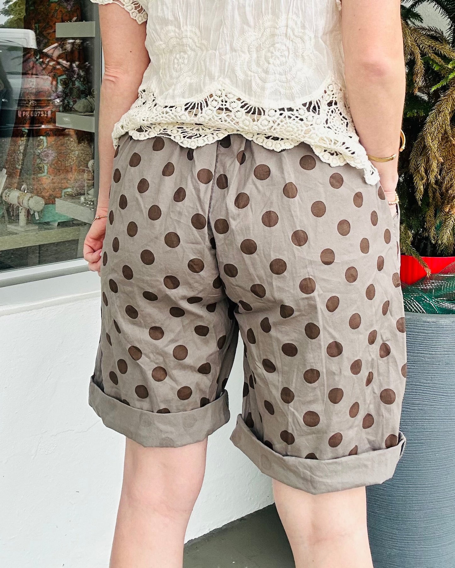 Polkadots Bermuda Short