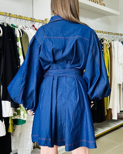 Denim Long sleeve Dress