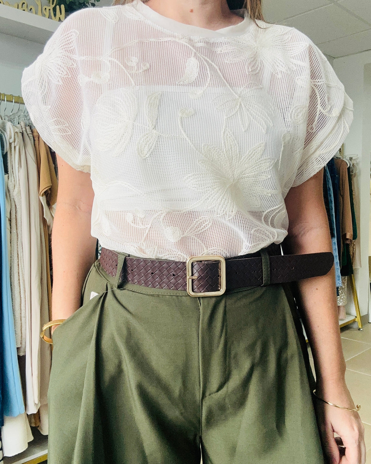 OLIVE LUXE PANTS
