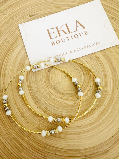 Gold /Silver bracelet set