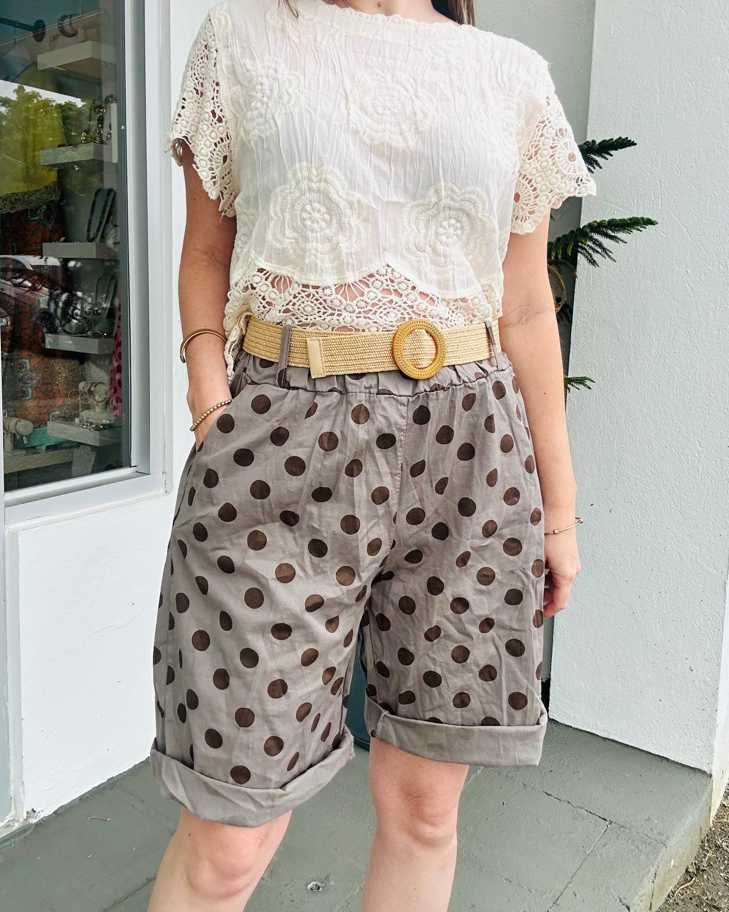 Polkadots Bermuda Short