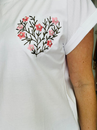 Bloom Heart Tshirt