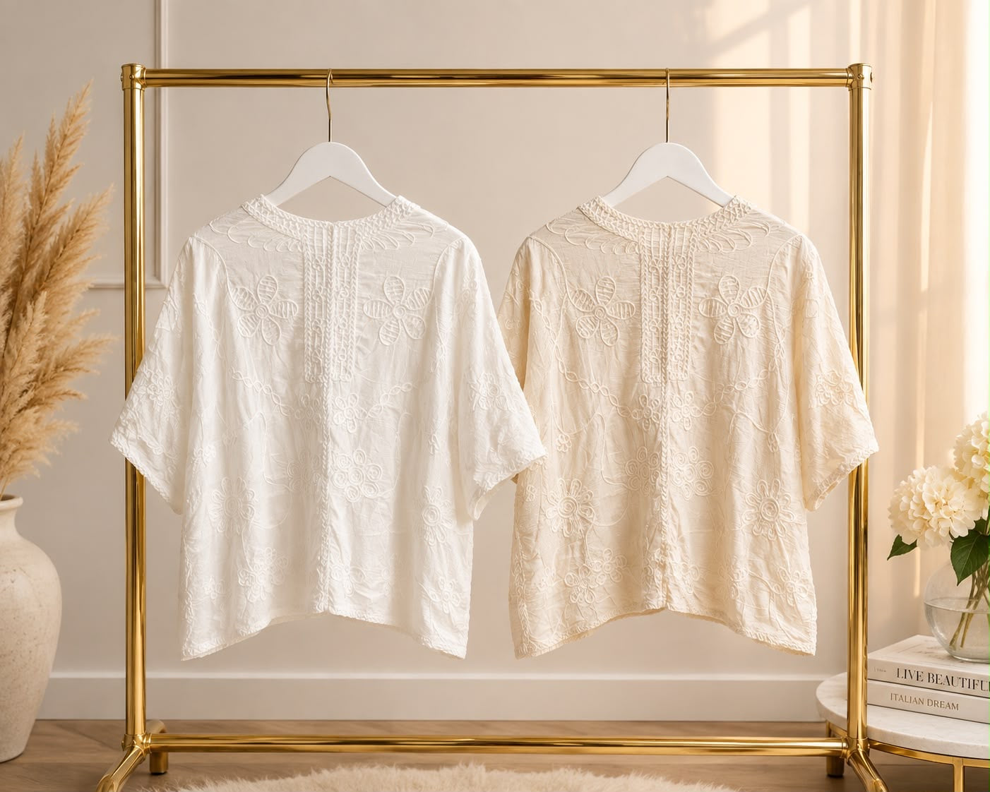 Celeste Embroidery Top