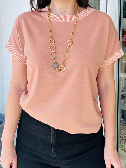 Gold Plated Long Necklace