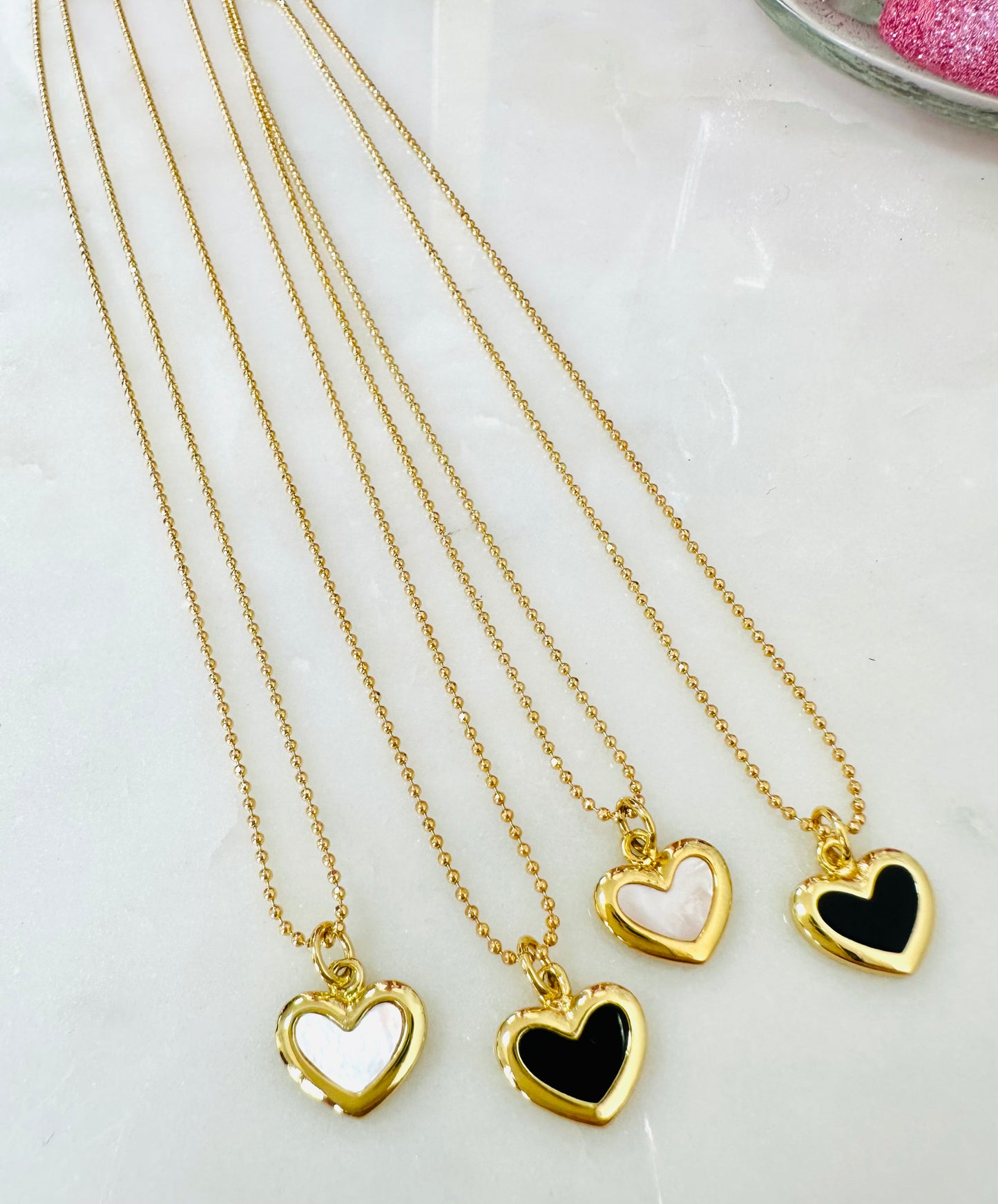 Mini Heart charm Necklace