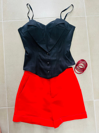 Red Classic Short