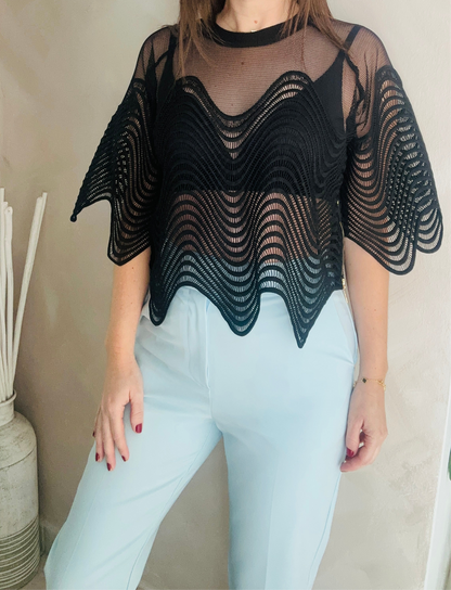 Cloud Blue Ankle Length Pants