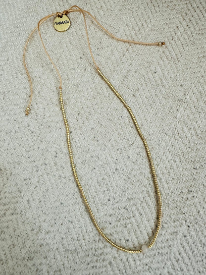Fiammata Mini Stone  Necklace