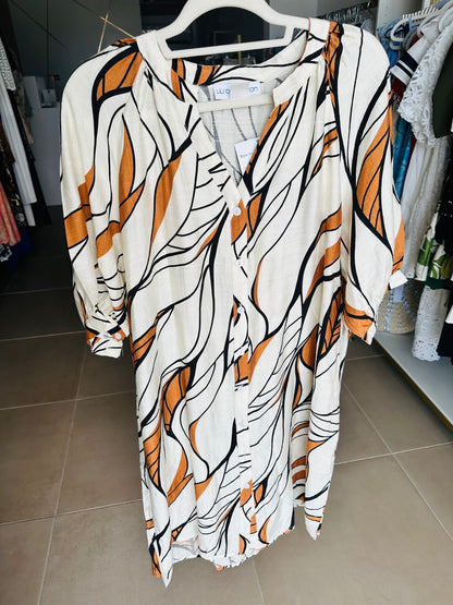 Print Plus Size Dress