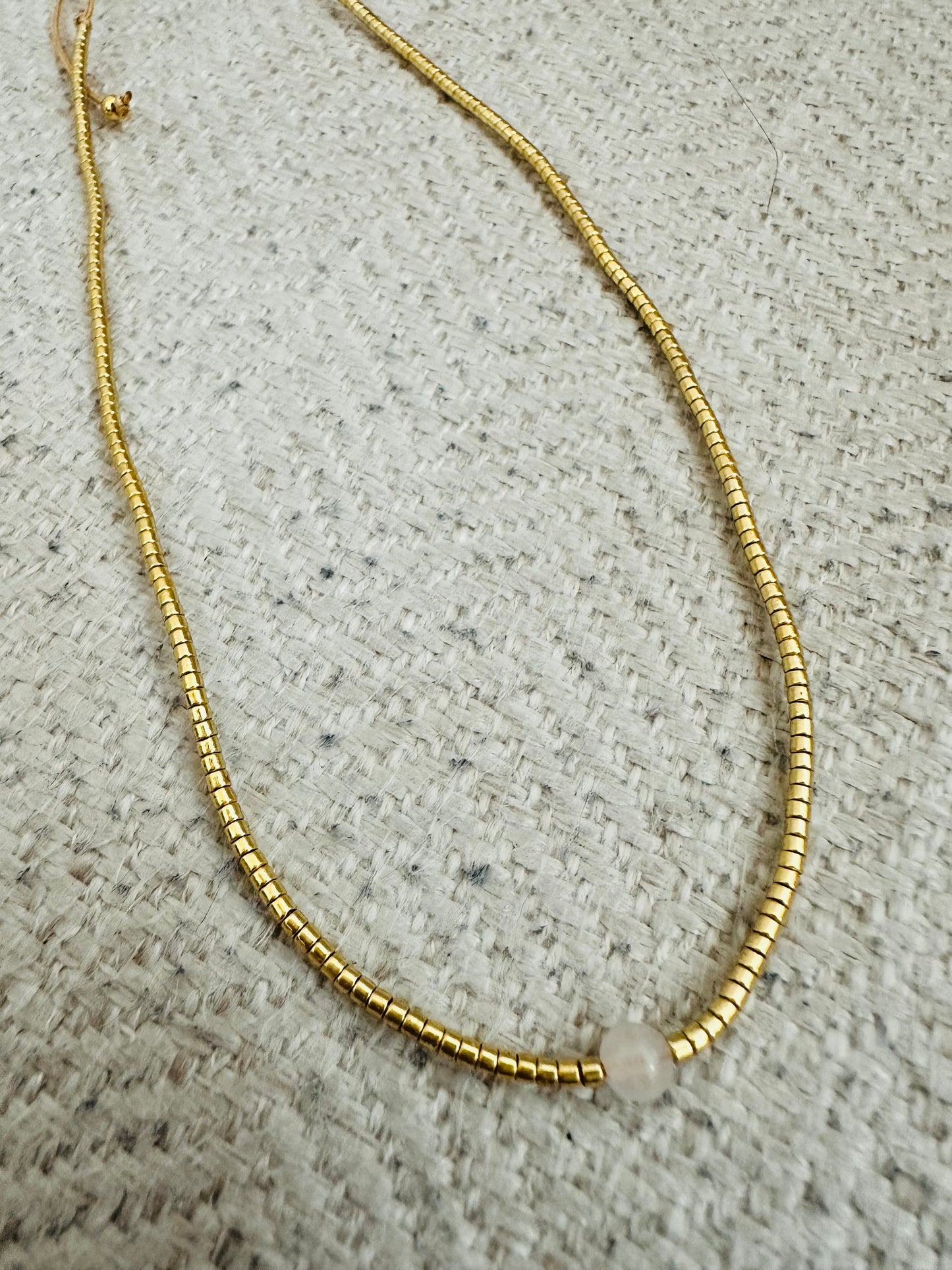 Fiammata Mini Stone  Necklace
