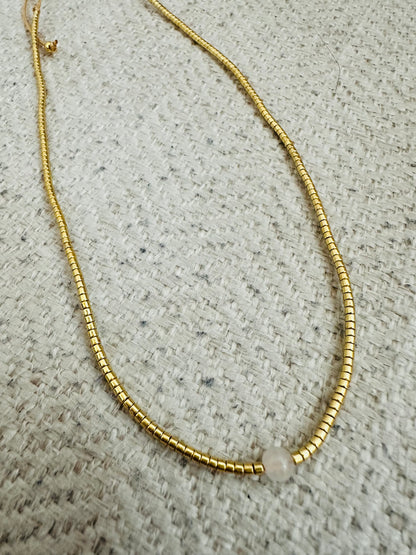 Fiammata Mini Stone  Necklace
