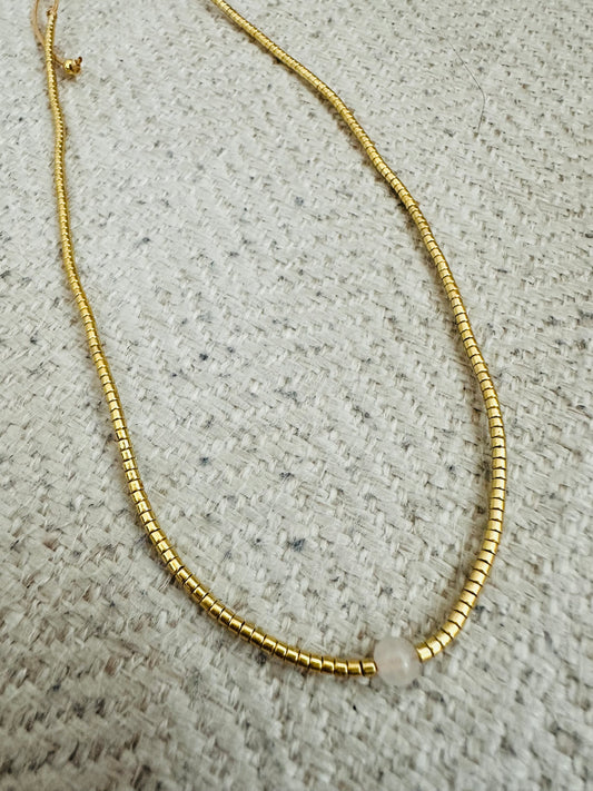 Fiammata Mini Stone  Necklace