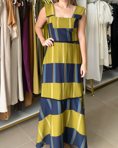 Olive Luxe Maxi Dress