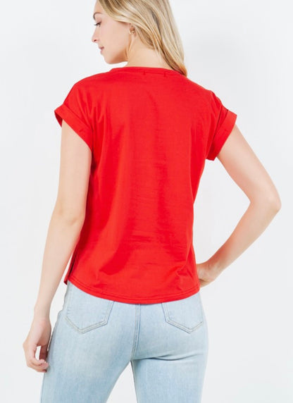 Love Red Shirt