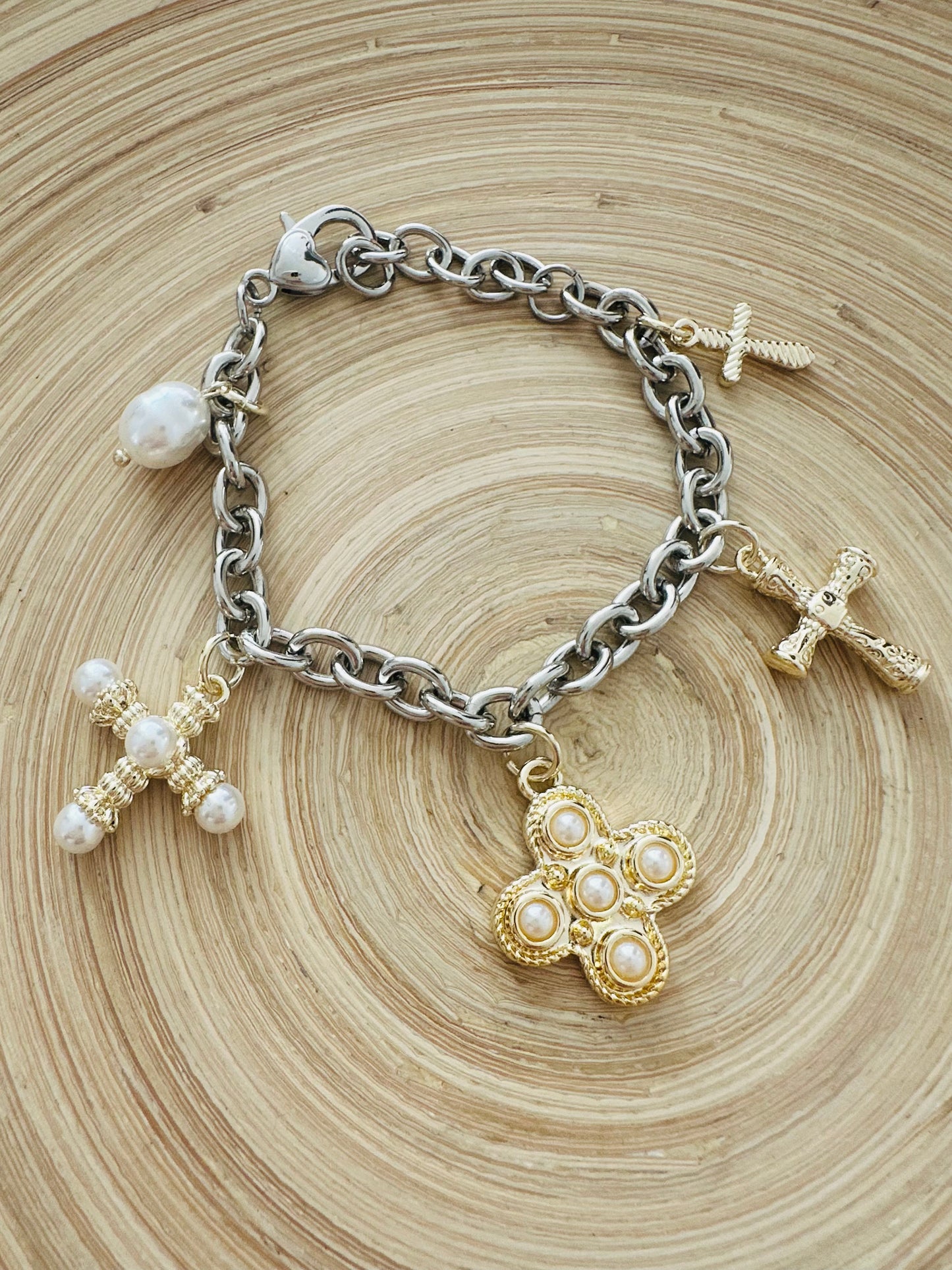 Cross Charms Bracelet