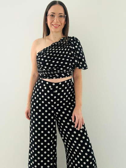 Polka Dots One Sleeve Set