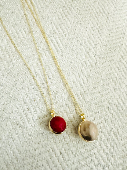 Ball Pendant Chain Necklace