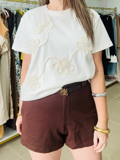 Marbella Rope White Shirt