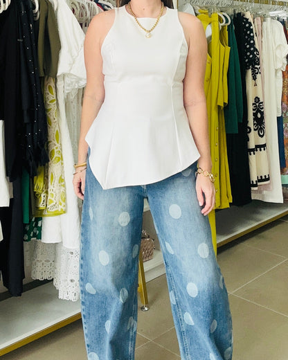 The Luxe White Top
