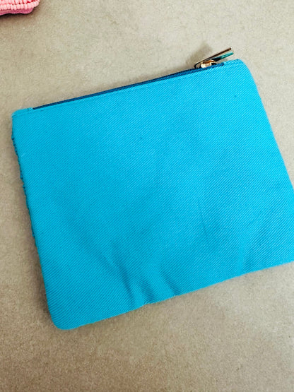WaterMelon /Turquoise Coin Purse