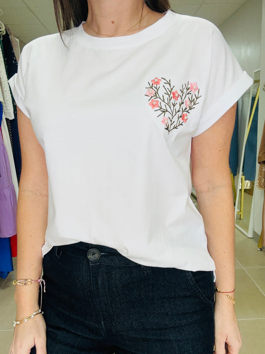 Bloom Heart Tshirt
