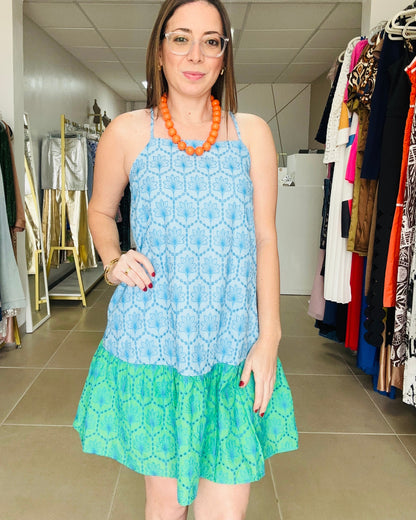 Aqua Dress